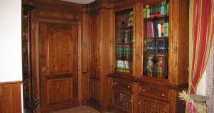 Libreria boiserie classica 1 in legno